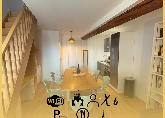 Le 7 - Appartement Cosy - Disney 20 Min